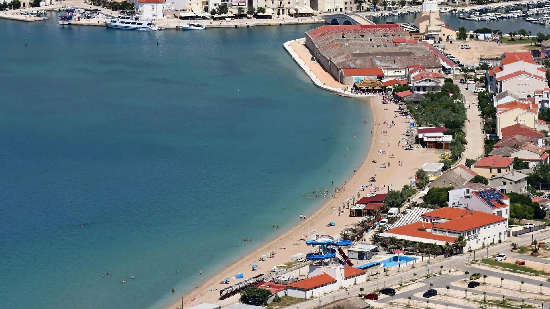 Seaside Apartments With A Swimming Pool Pag - 17752 Pag Town 0*,  Croatia